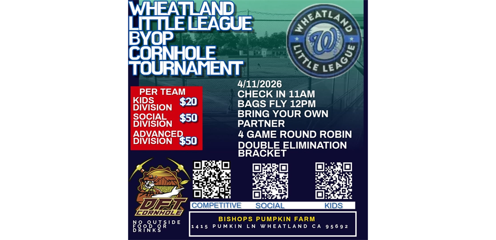 3rd Annual Cornhole Tournament 